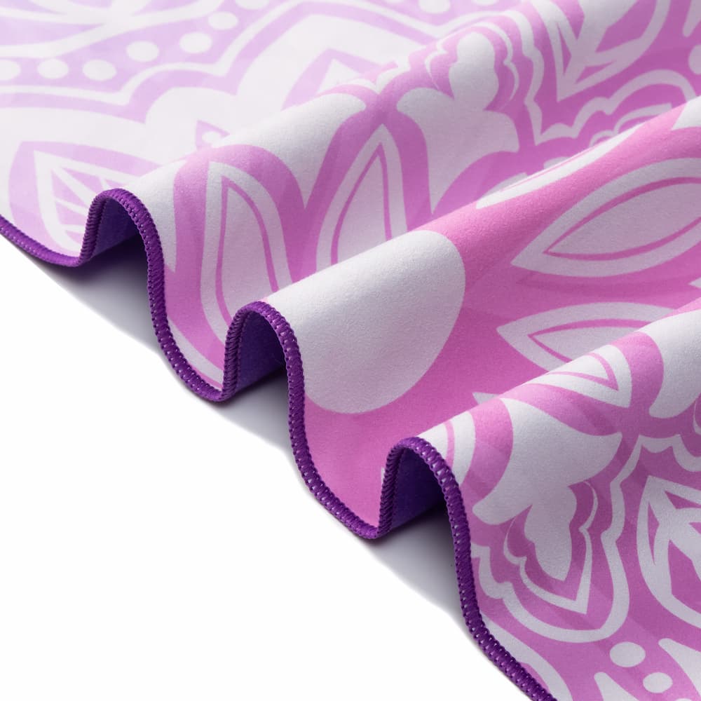 Microfiber Towel Purple Mandala/Purple with Bag Microfiber Towel Purple Mandala/Purple with Bag
