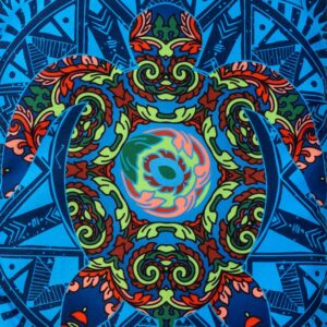 Microfiber Towel Green Turtle/Blue with Bag Microfiber Towel Green Turtle/Blue with Bag