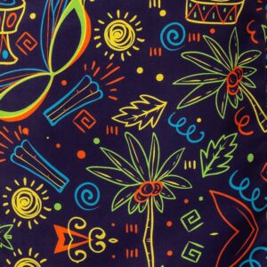 Microfiber Towel Fiesta/Blue with Bag