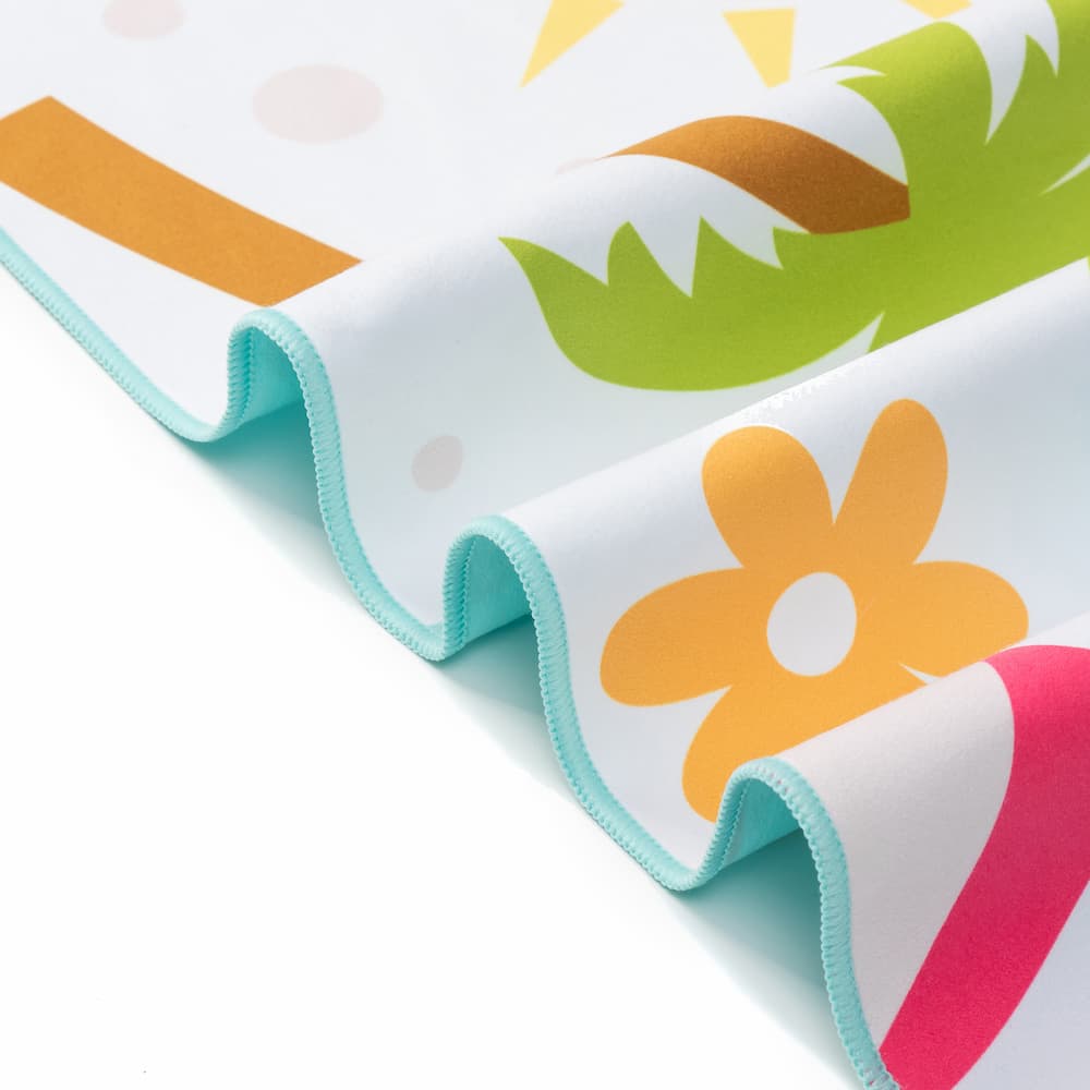 Serviette Microfibre Amusement d'été/Turquoise avec Sac Serviette Microfibre Amusement d'été/Turquoise avec Sac