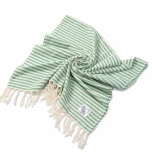 Horizontal Stripe Green with Bag Horizontal Stripe Green with Bag