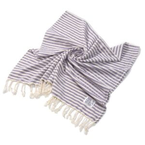 Horizontal Stripe Purple with Bag