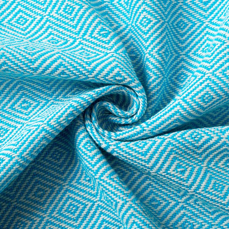 Turkish Towel Stripe Border Design Swirl